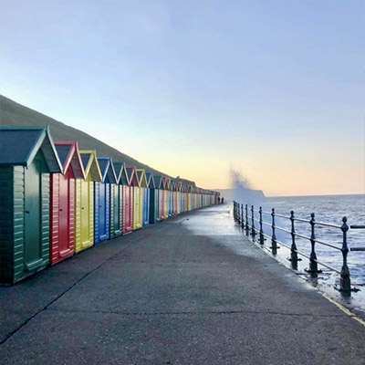 Beach Huts at Whitby